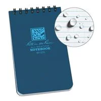 Rite In The Rain Top Spiral 3&quot; X 5&quot; All Weather Pocket Notebook - Blue