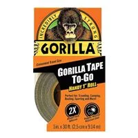 Gorilla Glue Tape to Go - 1&quot; x 30' Black