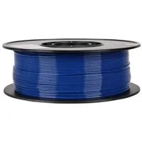Inland 1.75mm PETG 3D Printer Filament 1kg (2.2 lbs) Cardboard Spool - Blue