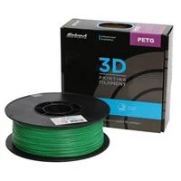 Inland 1.75mm PETG 3D Printer Filament 1kg (2.2 lbs) Cardboard Spool - Green