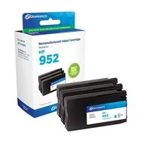Dataproducts Remanufactured HP 952 Color Ink Cartridge 3-Pack