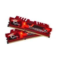 G.Skill Ripjaws X 16GB (2 x 8GB) DDR3-1600 PC3-12800 CL10 Dual Channel Desktop Memory Kit F3-12800CL10D-16GBXL - Red