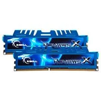 G.Skill Ripjaws X 16GB (2 x 8GB) DDR3-1600 PC3-12800 CL9 Dual Channel Desktop Memory Kit F3-16000C9D-16GXM - Blue