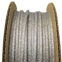 ProtoPlant Protopasta 1.75mm Glitter Stardust Silver HTPLA 3D Printer Filament - 0.5kg Spool (1.1 lbs)