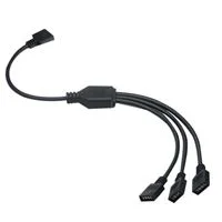 Micro Connectors 11.81&quot; 1-to-3 RGB Splitter Cable