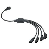 Micro Connectors 19.70&quot; 1-to-4 RGB Splitter Cable
