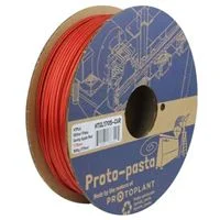 ProtoPlant Protopasta 1.75mm Glitter Stardust Candy Apple Red HTPLA 3D Printer Filament - 0.5kg Spool (1.1 lbs)