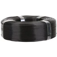 Inland 1.75mm PLA+ 3D Printer Filament 1.0 kg (2.2 lbs.) Spooless - Black