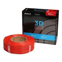 Inland 1.75mm PLA+ 3D Printer Filament 1.0 kg (2.2 lbs.) Spooless - Red