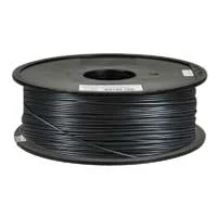 Inland 1.75mm PLA 3D Printer Filament 1kg (2.2 lbs) Cardboard Spool - Black