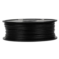 Inland 2.85mm PLA 3D Printer Filament 1kg (2.2 lbs) Cardboard Spool - Black