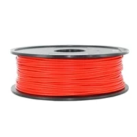 Inland 2.85mm PLA 3D Printer Filament 1kg (2.2 lbs) Cardboard Spool - Red