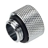 Bitspower G1/4&quot; 10MM Male to Female Extender - Silver Shining