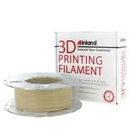 Inland 1.75mm Natural Nylon 3D Printer Filament - 0.5kg Spool (1.1 lbs)