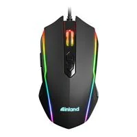 Inland GM76 Wired RGB Gaming Mouse - Black