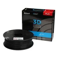 Inland 1.75mm PLA Plus (PLA+) 3D Printer Filament 1 kg (2.2 lbs) Spool - Black