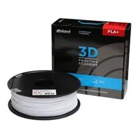 Inland 1.75mm PLA+ 3D Printer Filament 1.0 kg (2.2 lbs.) Spool - White