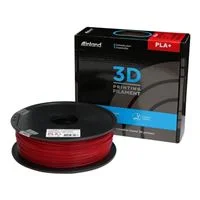 Inland 1.75mm PLA+ 3D Printer Filament 1.0 kg (2.2 lbs.) Spool - True Red