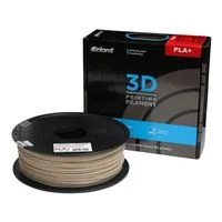 Inland 1.75mm PLA+ 3D Printer Filament 1.0 kg (2.2 lbs.) Spool - Bone White