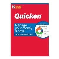 Quicken, Inc. Quicken Deluxe 2020 - 1 Year (PC/Mac)