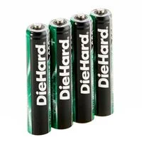 Dorcy DieHard AAA NiMH Rechargeable Batteries 700Ma - 4 Pack