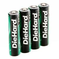 Dorcy DieHard AA NiMH Rechargeable Batteries 2000Ma - 4 Pack
