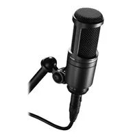 Audio-Technica AT2020 Cardioid Condenser Studio XLR Microphone (Black)