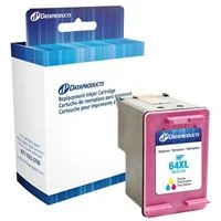 Dataproducts Remanufactured HP 64XL High Yield Tri-color Ink Cartridge