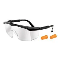 Performance Tools Safety Glasses & Earplug Combo