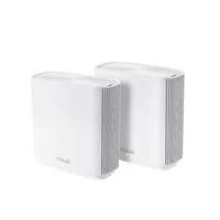 ASUS ZenWiFi AX6600 Whole-Home Tri-band Mesh WiFi 6 System (XT8) 2 pack - White