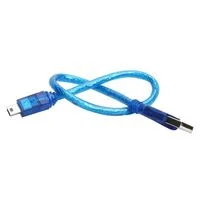 Inland USB 2.0 (Type-A) Male to Mini-USB (Type-B) Male Cable - Blue