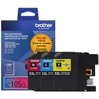 Brother LC1053PKS Super High Yield Tri-Color Inkjet Cartridges