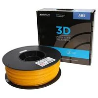 Inland 1.75mm ABS 3D Printer Filament 1.0 kg (2.2 lbs.) Spool - Yellow