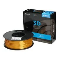 Inland 1.75mm PLA Silk 3D Printer Filament 1.0 kg (2.2 lbs.) Spool - Gold