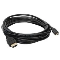 Inland HDMI Male to Micro HDMI Male Video Cable 10 ft. - Black