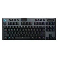 Logitech G G915 TKL Tenkeyless LIGHTSPEED Wireless RGB Mechanical Gaming Keyboard (Carbon) - GL Tactile Switch