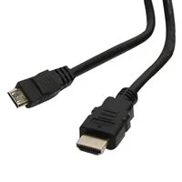Inland HDMI Male to HDMI Mini Male Video Adapter Cable 3.3 ft. - Black