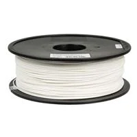 Inland 2.85mm White PETG 3D Printer Filament - 1kg. (2.2lbs.)