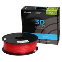 Inland 1.75mm PLA Glass 3D Printer Filament 1.0 kg (2.2 lbs.) Spool - Watermelon