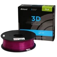 Inland 1.75mm PLA 3D Printer Filament 1.0 kg (2.2 lbs.) Spool - Glass Purple