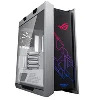 ASUS ROG Strix Helios GX601 RGB Tempered Glass ATX Mid-Tower Computer Case - White Edition