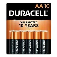 Duracell CopperTop AA Alkaline Battery - 10 Pack