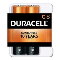 Duracell CopperTop C Alkaline Battery - 8 Pack