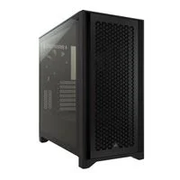 Corsair 4000D Airflow Tempered Glass ATX Mid-Tower Computer Case - Black