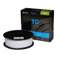Inland 1.75mm PLA 3D Printer Filament 1.0 kg (2.2 lbs.) Spool - Cool White