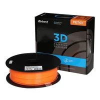 Inland 1.75mm PETG+ 3D Printer Filament - 1kg (2.2 lbs) Spool - Orange