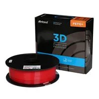 Inland 1.75mm PETG+ 3D Printer Filament - 1kg (2.2 lbs) Spool - Red