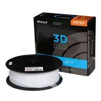 Inland 1.75mm PETG+ 3D Printer Filament 1kg (2.2 lbs) Spool - White