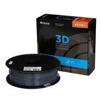Inland 1.75mm PETG+ 3D Printer Filament - 1kg (2.2 lbs) Spool - Gray