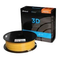 Inland 1.75mm PETG+ 3D Printer Filament 1kg (2.2 lbs) Spool - Yellow